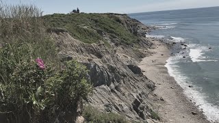 Mohegan Bluffs - Beautiful Cliffs and Beach on Block Island.  Answers to Frequently Asked Questions.