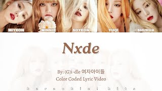 (G)I-dle (여자)아이들 - Nxde - Color Coded Lyric VideoA  Nxde Resimi