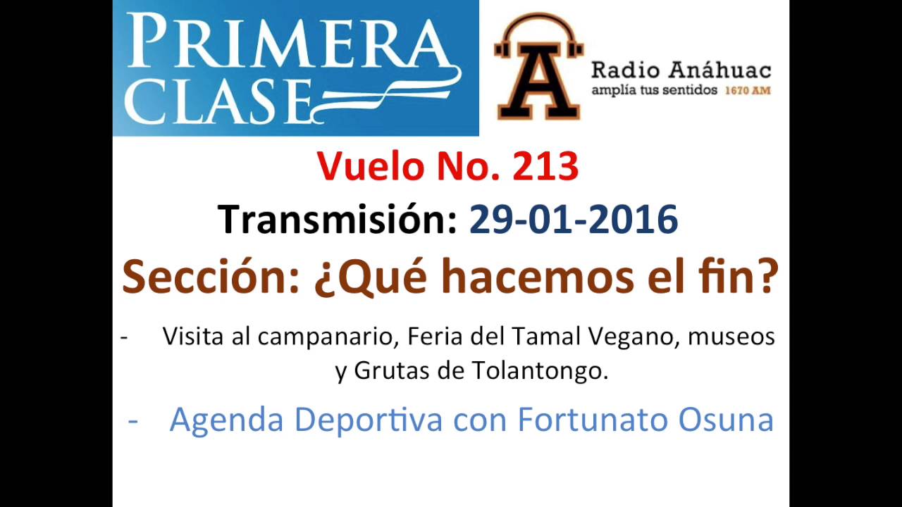 Vuelo 213 - ¿Qué hacemos el fin?