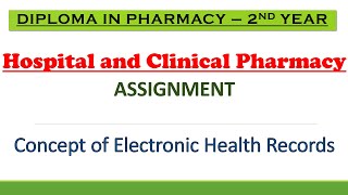 Assignment of D Pharmacy - Hospital and Clinical Pharmacy || ChemVid Dr. Dipti