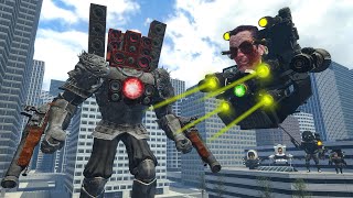 NEW ANCIENT TITAN SPEAKERMAN VS ASTRO JUGGERNAUT SKIBIDI TOILET AND OTHER BOSSES In Garry's Mod!