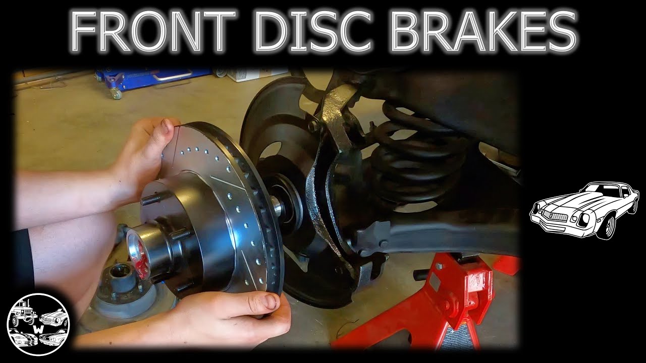 1980 Camaro Front Disc Brake Replacement - YouTube
