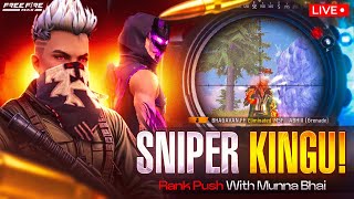 Grandmaster Live Rank Push Free Fire Telugu - Munna Bhai is Live - Telugu Gaming Live #MBG