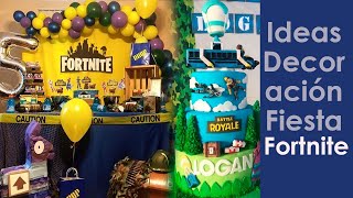 Decoración de Fiesta Fortnite