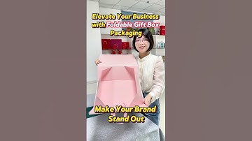 Folding gift box display #giftbox #factory #packagebox #boxes #packagefactory