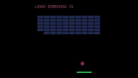 POP BRICKS BREAKOUT ARKANOID BREAK OUT NINOROMUFI PICO 8 Fantasy Virtual Console www Lexaloffle com