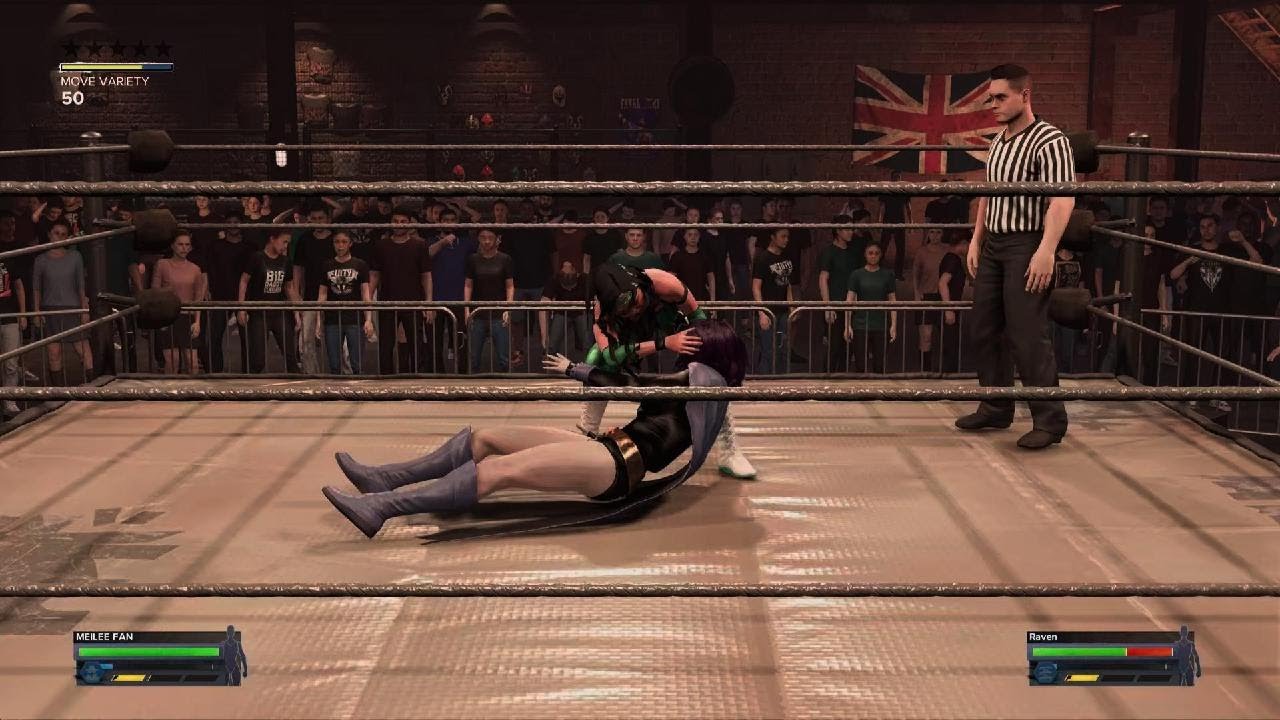 WWE 2K24 - Meilee Fan VS Raven