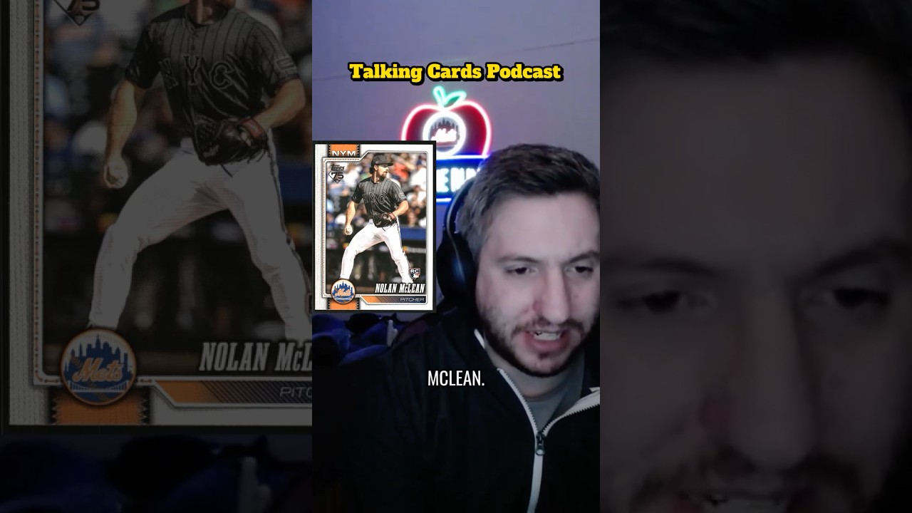 Nolan McLean's baseball cards have been hot right out of the gate!
