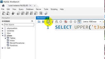 How to Convert Lowercase Characters to Uppercase in MySQL