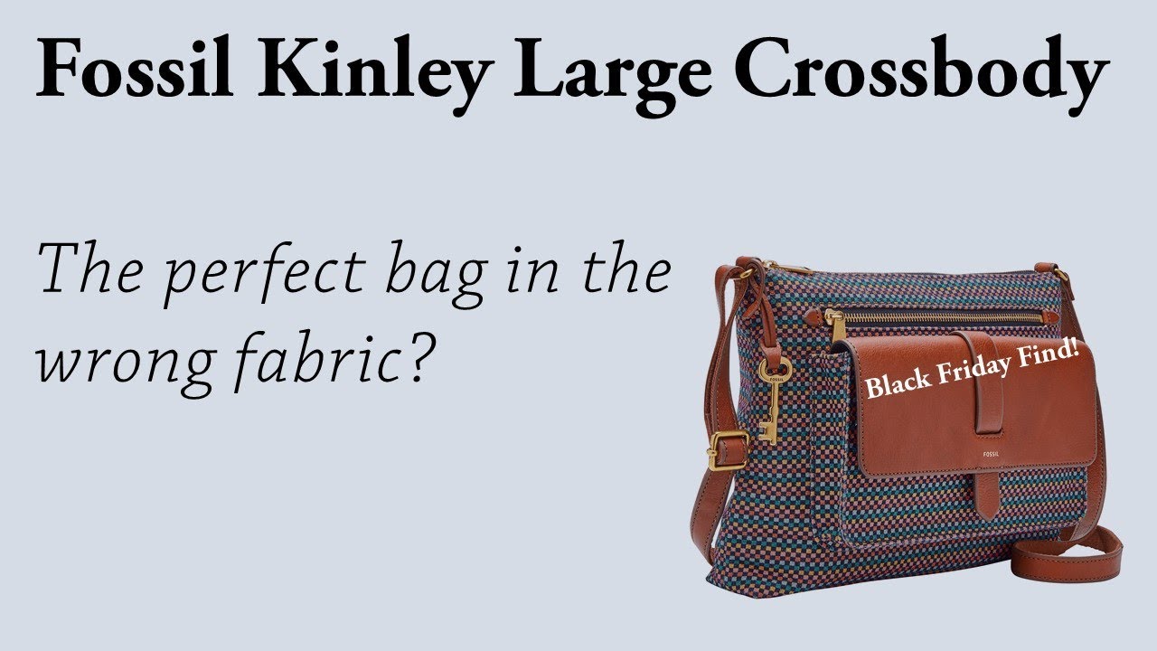 Fossil Kinley Crossbody in Multicolored Fabric