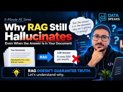 Why RAG Still Hallucinates (Even With the Right Context)