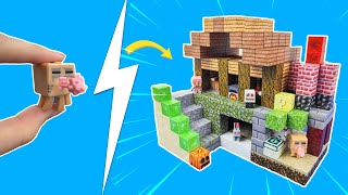 Minecraft Asmr Building An Epic House Minecraft Min Toy