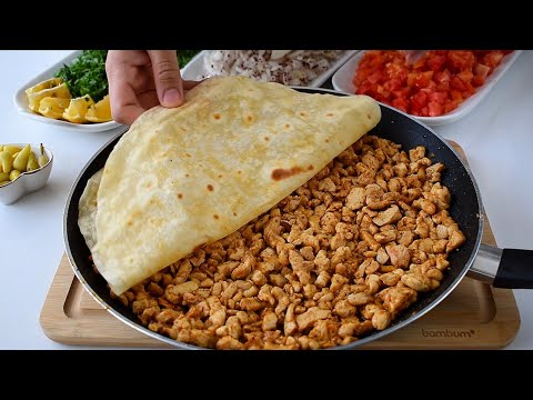 EV YAPIMI TAVUK TANTUNİ😍 DİKKAT❗bu tarif alışkanlık yaptıtırır/meşhur Mersin Tantunisi nasıl yapılır