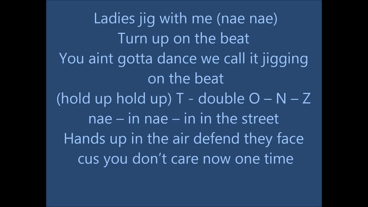 We Are Toonz - "Drop That NaeNae" (Lyric Video) - YouTube