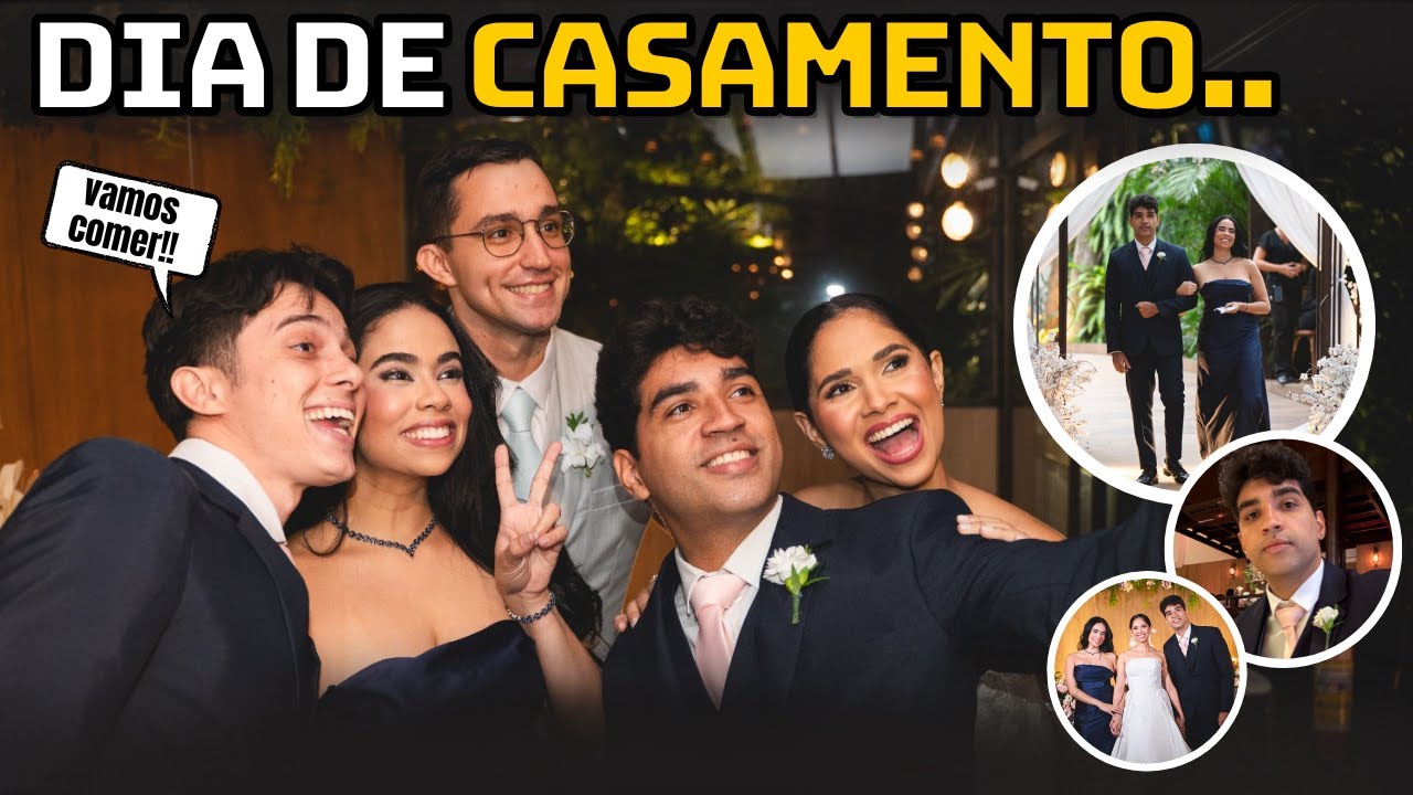 FESTA E CASAMENTO - Casamos a nossa irmã do meio!