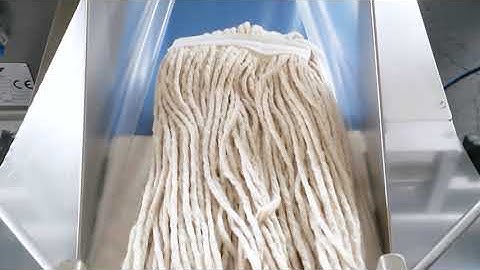 Flow Pack horizontal packaging machine for Cleaning Mops