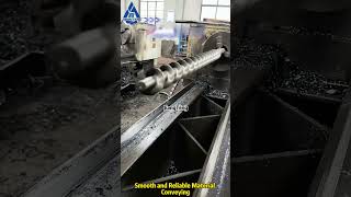 Cantilever Screw Conveyor Design | One-Side Supported Suspended Screw Structure