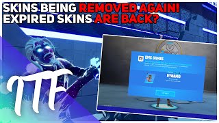 Skins Being Removed AGAIN + Galaxy Skin HACK?! (Fortnite Battle Royale)