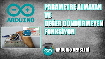 ARDUINODA FONKSİYON KULLANIMI/PARAMETRE ALMAYAN VE DEĞER DÖNDÜRMEYEN FONKSİYON(ARDUİNO DERSLERİ #43)
