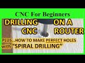 Beginners *MUST KNOW* - Drilling Holes On A CNC Router, Router For Beginners, How To Tips & Tricks