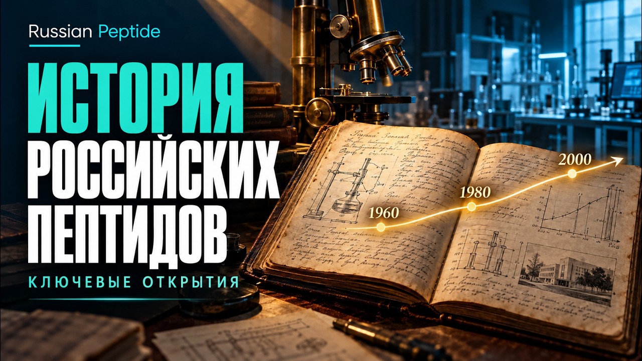 История российских пептидов: ключевые открытия
