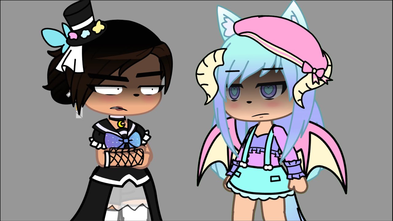 My old oc vs my current oc - YouTube