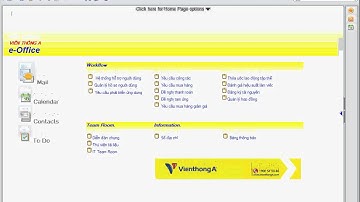 How to set E Office to Home Page in Lotus Notes