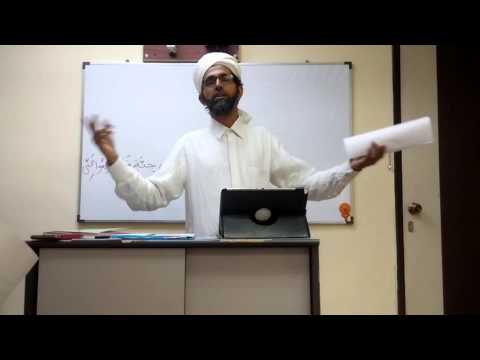 MMJ-Arabic Beginner's Class by Imam Zubair-19 March 2016 - Part 1