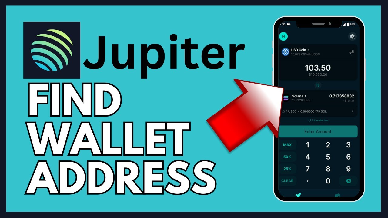 How to Find Wallet Address on Jupiter Crypto App 2025? - YouTube