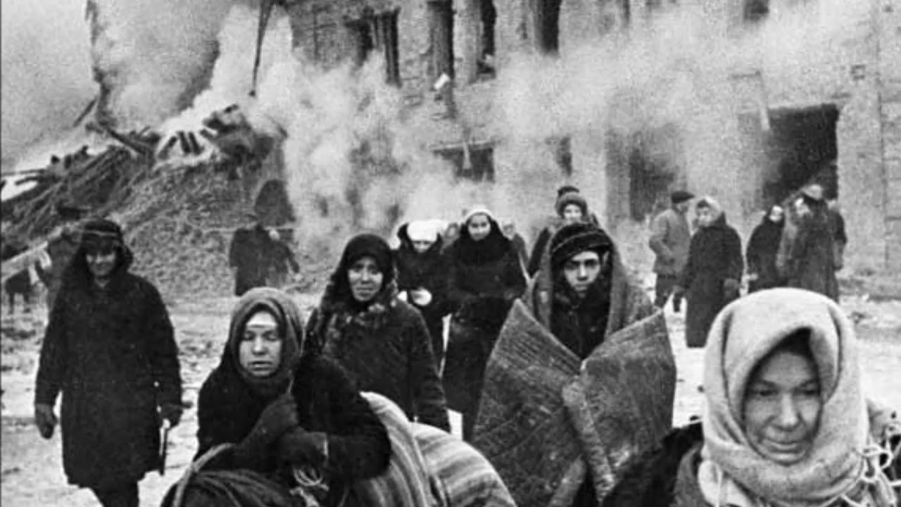 блокада ленинграда голодные