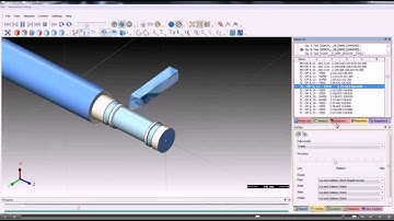 Dolphin PartMaster CADCAM Lathe Simulation 1