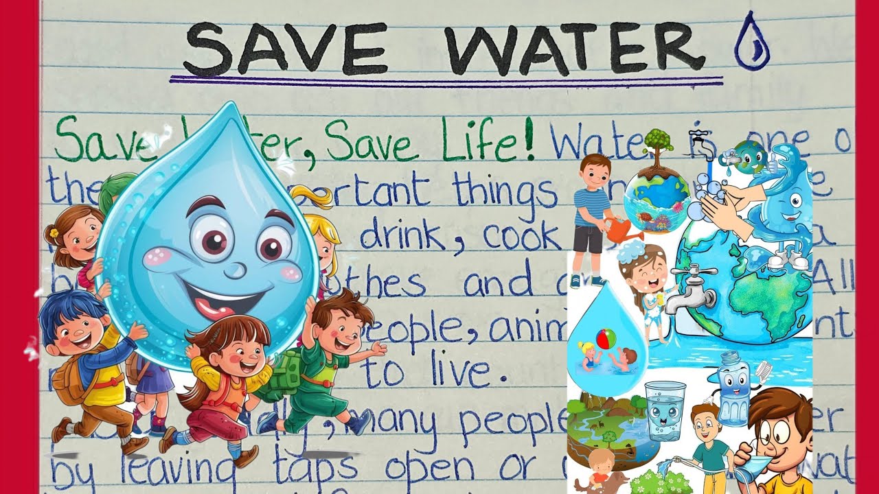 Essay On Save Water In English || Save Water Essay || Paragraph On Save Water | Save Earth