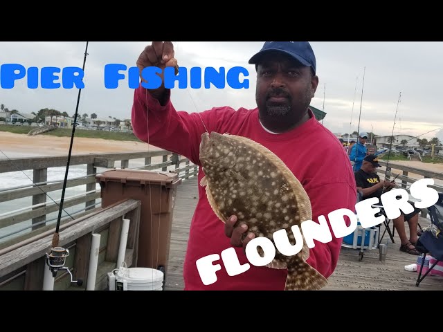 How To Catch Flounder At Flagler Beach Pier. Part 1 