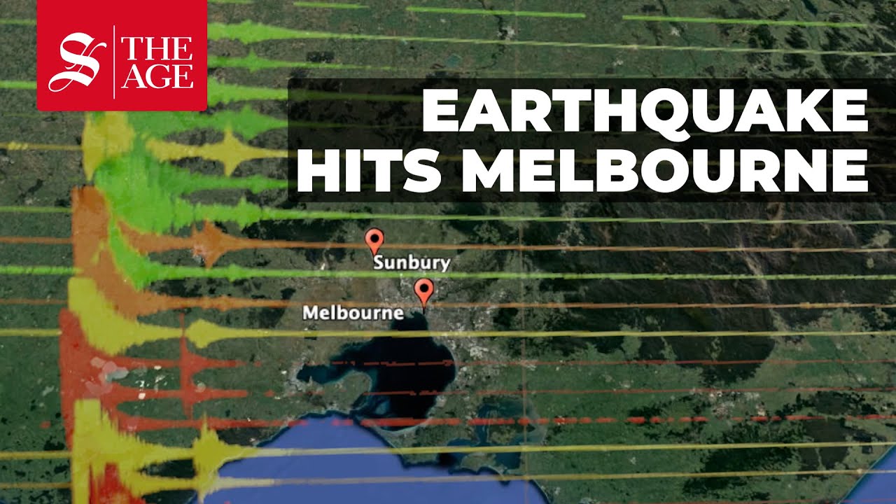 Melbourne struck by 3.8 magnitude earthquake YouTube