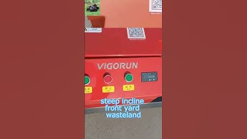 remote control tracked tank lawn mower made by Vigorun Tech#remote #remotecontrol