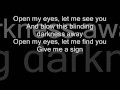 The rasmus - open my eyes (acoustic with lyrics)