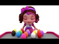 Pinky And Panda Play With Surprise Eggs And Shapes 