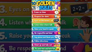 10 Golden Rules #cute #ihavethisthingwithplants #funny #peace
