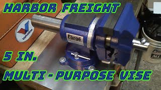 Harbor Freight Vise /  Mounting My Harbor Freight Vise