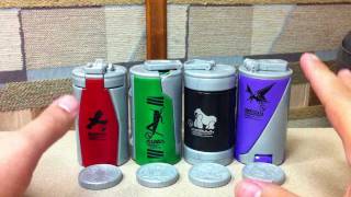 Kamen Rider OOO CANDROID Video 01 - TAKA, BATTA, GORILLA, PTERA.
