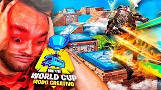 ? ME ENFRENTO al PARKOUR DEL MUNDIAL de FORTNITE - TheGrefg