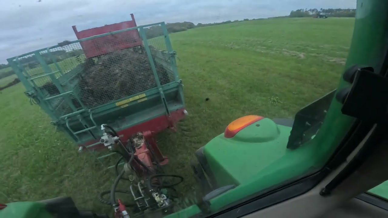 Let’s Drive | John Deere 6620 P und Kramer 312Sl | beim Miststreuen mit Farmtech Streuer