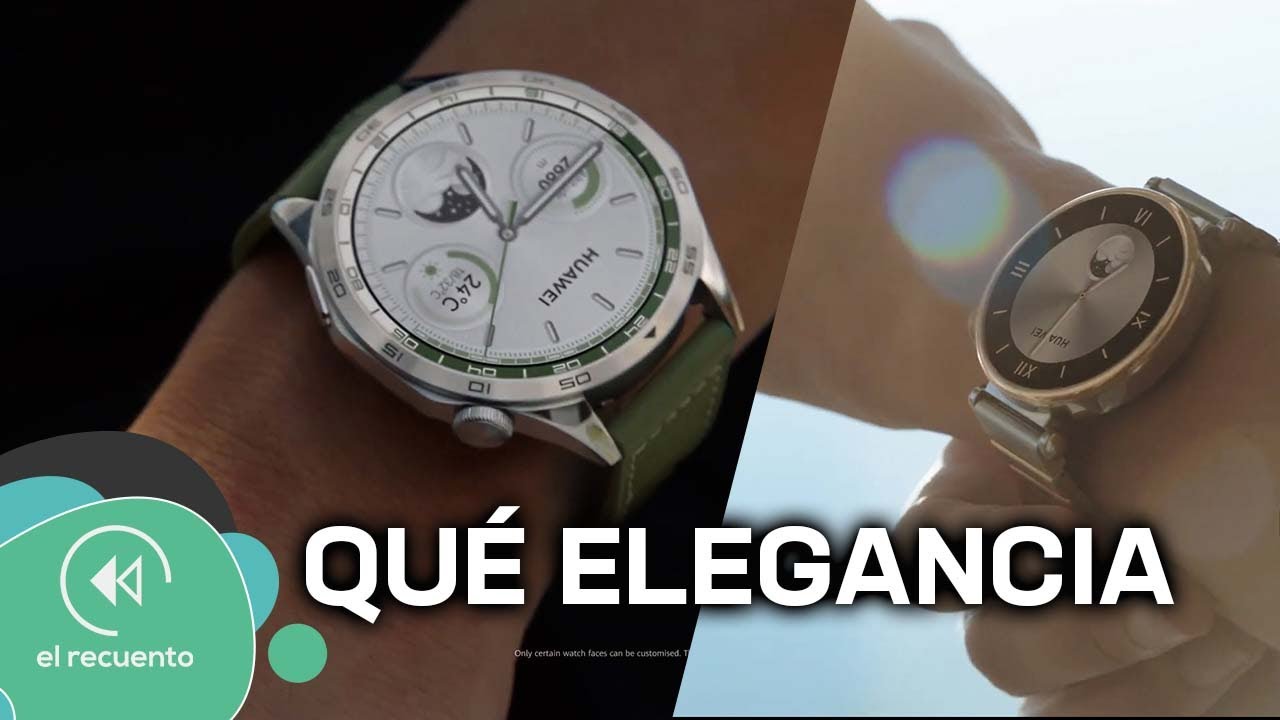 Huawei IMPONE MODA con los nuevos Watch GT4 | El Recuento