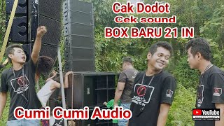 LODING CEK SOUND CUMI CUMI BOX BARU 21 IN