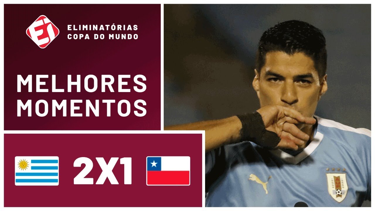 URUGUAI 2 X 1 CHILE – MELHORES MOMENTOS – ELIMINATÓRIAS DA COPA DO MUNDO (08/10/2020)