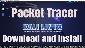 How to Install Cisco Packet Tracer 8.2 on Kali Linux 2023 | kali linux