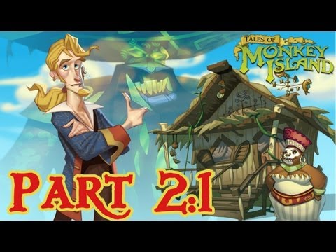 Tales of Monkey Island: Chapter 2: The Siege of Spinner Cay - Part 1 - HD Walkthrough