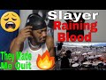 They Made Me Quit | Slayer, Raining Blood - Live (Reaction)