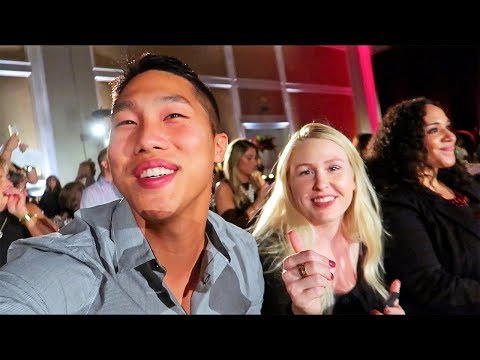 Wedding Dress Shopping At A FaMen's Suitson Show!