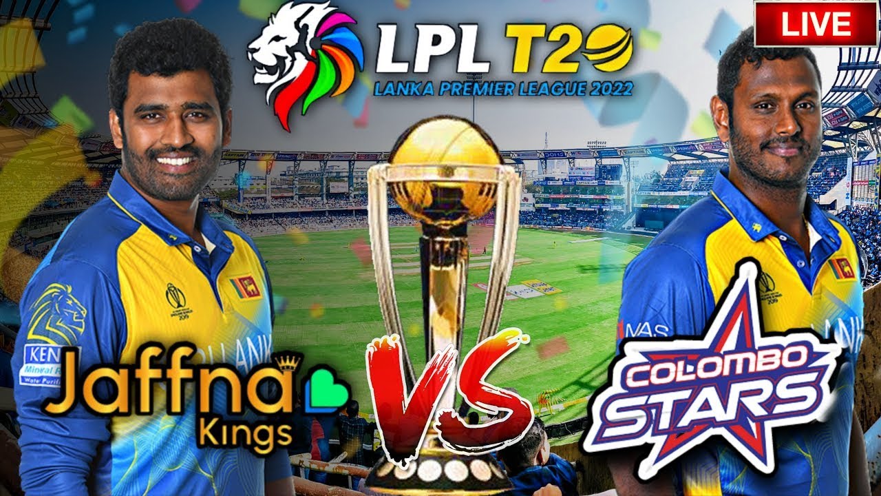 Live Final Jaffna Kings vs Colombo Stars Live JK vs CS Live Scores Lanka Premier League 2022